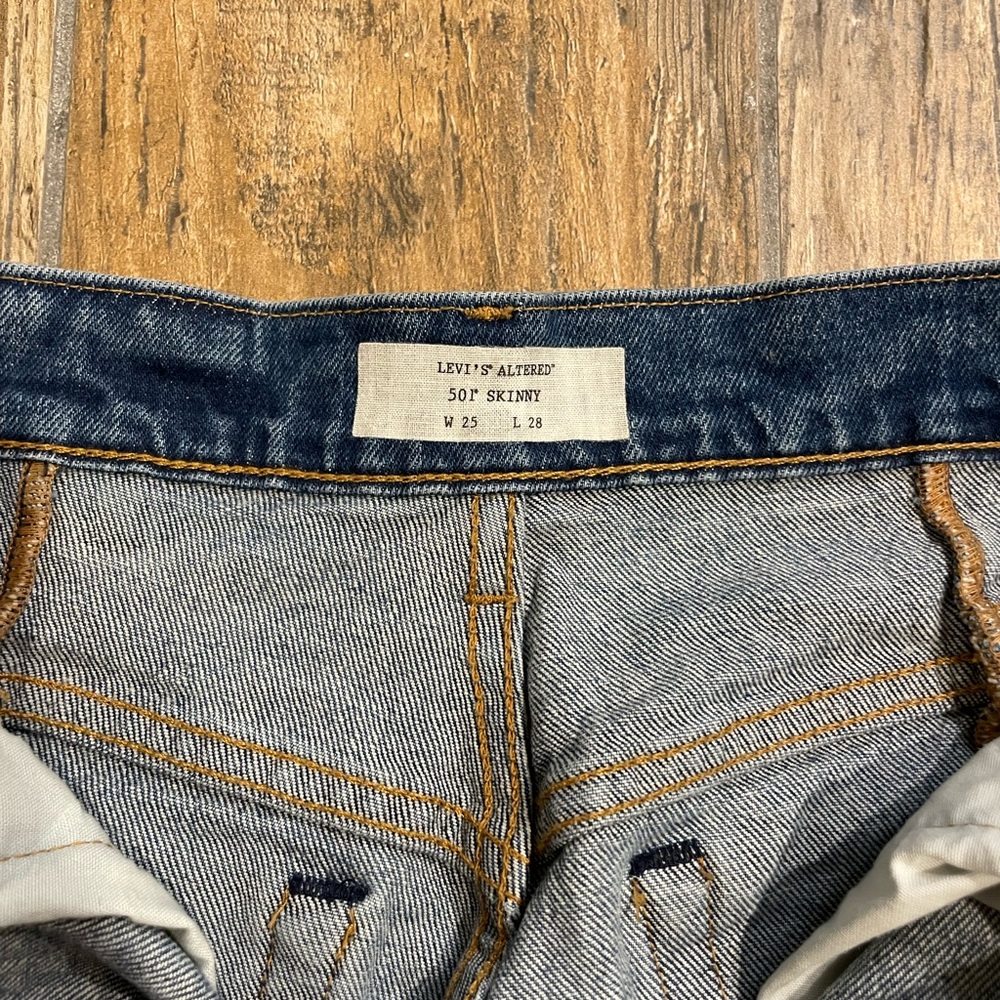 Levi’s altered 501 skinny - Picture 5 of 5